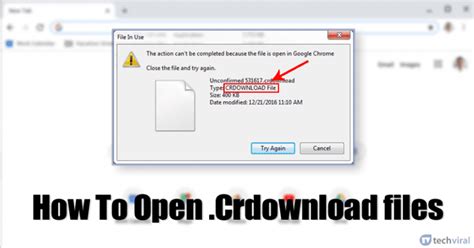 What is a .CRDOWNLOAD file. The meaning of a CRDownload file extension is a file downloaded in the chrome browser or Chromium, a chrome partially downloaded format. This type can be in one of the following status: Partially downloaded or in progress. A cancelled download.